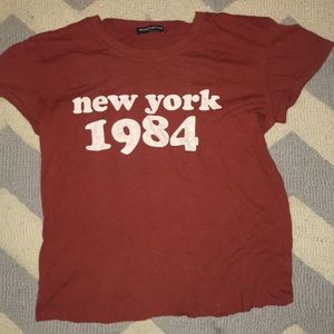 Brandy Melville shirt been used once